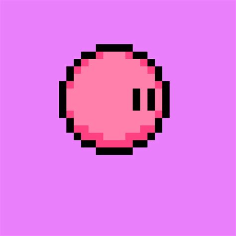 Pixilart - Ball Kirby by Rninja101