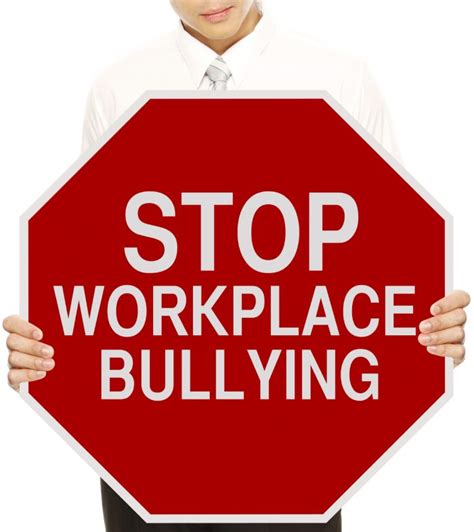 Bullying - Sign - Stop workplace bullying - Safety Makers