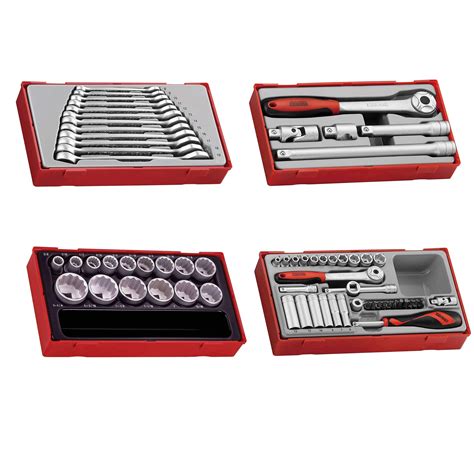 Teng Tools 184 Piece Complete Mixed Service Tool Kit With Black USA To – Teng Tools USA