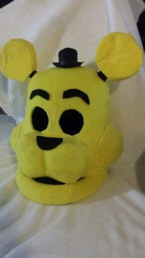 FNAF Golden freddy mask Fnaf Golden Freddy, Fnaf Cosplay, Work, Quick, Storage