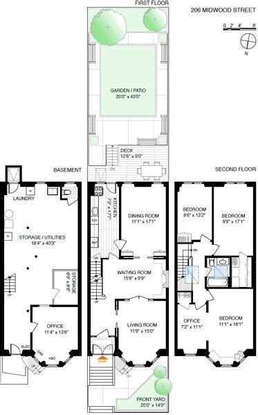 Brooklyn Brownstone Floor Plan