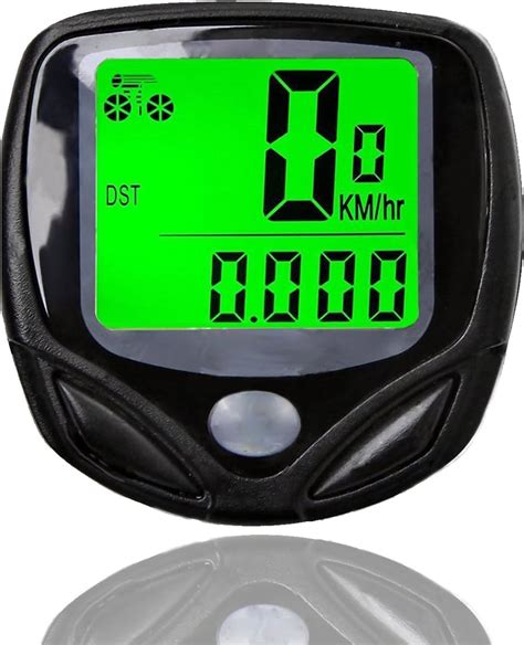 TEKCAM Bike Computer Odometer Wireless Bicycle Speedometer Waterproof Cycling Bike Odometer LCD ...