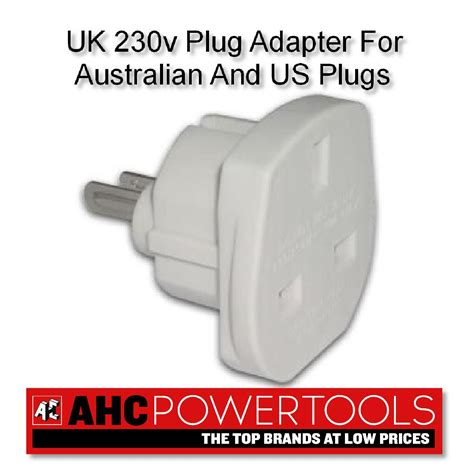 UK 230v Plug Adapter For Australian And US Plugs | eBay