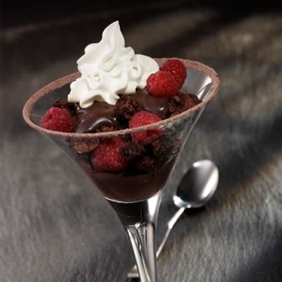 Raspberry and Chocolate Pudding Dessert Martini | Ready Set Eat