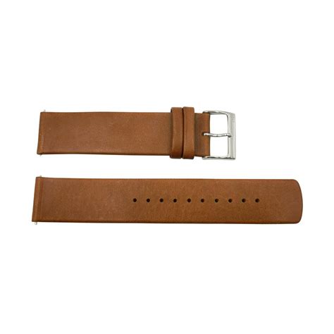 Skagen 22mm Tan Leather Smooth Watch Strap | Total Watch Repair - SKW6292