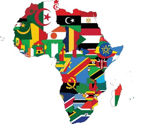 African Flags With Names