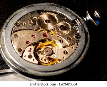 Old Clock Mechanism Vintage Clock Stock Photo 1203493384 | Shutterstock