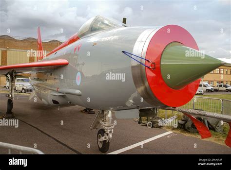 English Electric Lightning F6 fighter jet plane XR770, restored and on ...