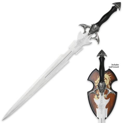 Dragons Breath Fantasy Sword With Wall Mount Display Plaque | BUDK.com ...