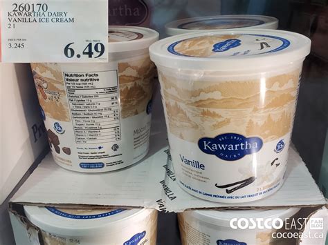 260170 KAWARTHA DAIRY VANILLA ICE CREAM 6 49 - Costco East Fan Blog