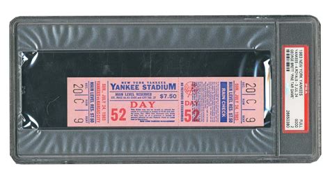 1983 George Brett Pine Tar Game Unused Ticket