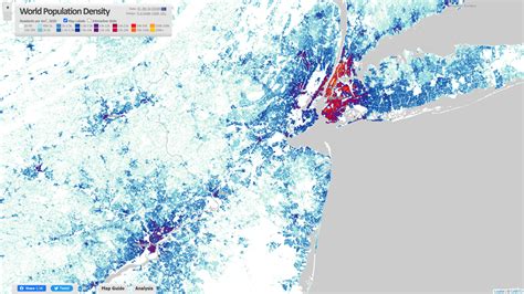 World Population Density Map Update with GHSL 2023 – CityGeographics