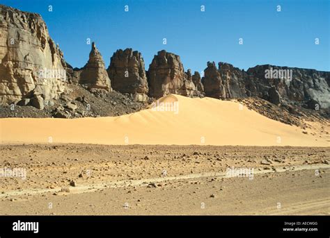 Tadrart Acacus desert Sahara Lybia Stock Photo - Alamy