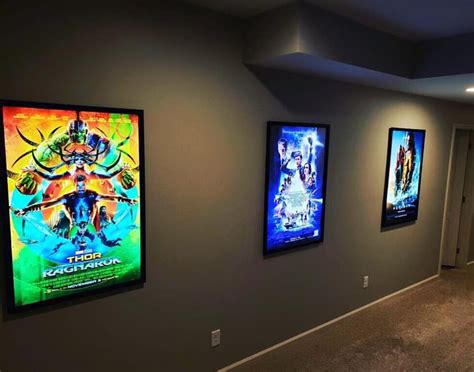 Slim LED Movie Poster Display | Home Theater Mart | Chicago, IL