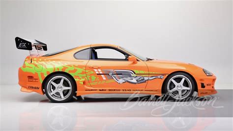 1994 Toyota Supra driven by Paul Walker in "The Fast and the Furious" sold for $560,000