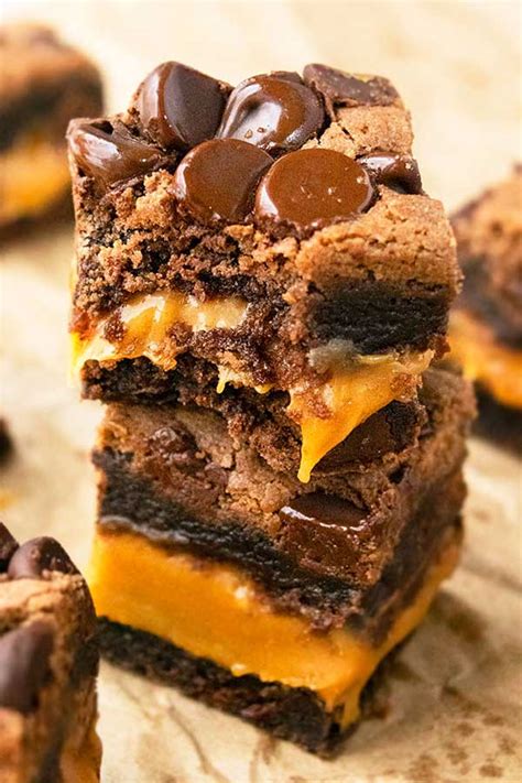 Quick and Easy Caramel Brownies Recipe - Best Crafts and Recipes