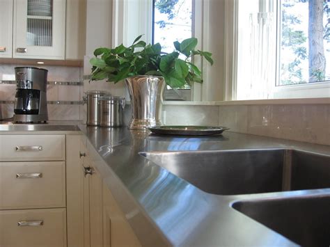 Hand Made Stainless Steel Countertops by Custom Metal Home | CustomMade.com