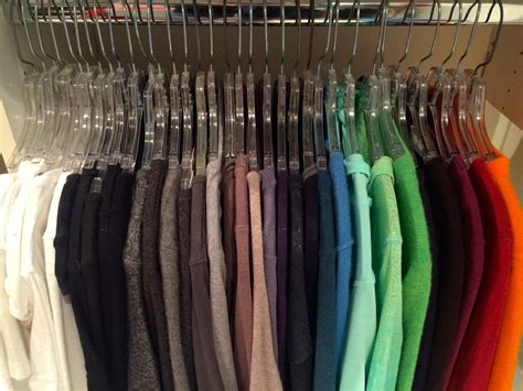 How do I organize clothes by color? | Organized Closets ...