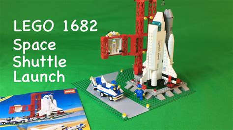 LEGO NASA Space Shuttle Launch Review! Set 1682 from 1990! - YouTube