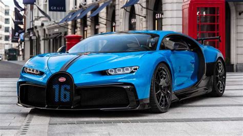 Bugatti Chiron Pur Sport shown in London