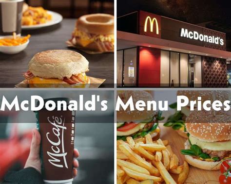 McDonald's Menu Prices With Calories (Updated 2024) - Its Yummi