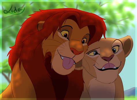 Simba and Nala by Luda81 on DeviantArt