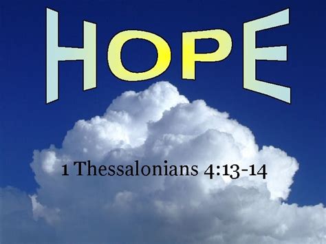 1 Thessalonians 4 13 14 1 Thessalonians 4