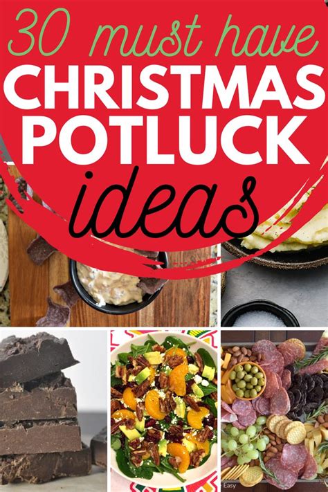 30 Must Have Christmas Potluck Ideas in 2022 | Christmas potluck ...