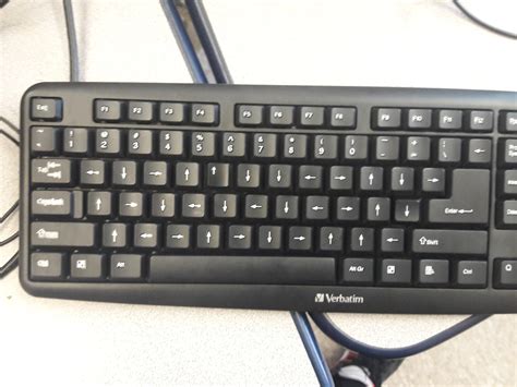 A membrane keyboard at school. : r/MechanicalKeyboards