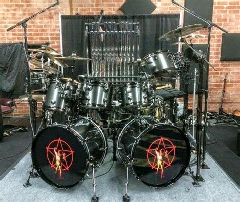 Neil Peart drum kit | Drums, Drum kits, Neil peart