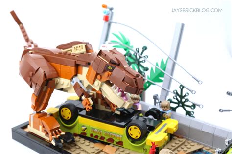 LEGO Jurassic Park T. rex Breakout and Jurassic World Dominion sets now ...