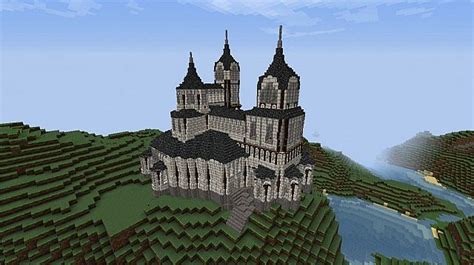 Medieval Romanesque mansion (requires Tekkit) Minecraft Project