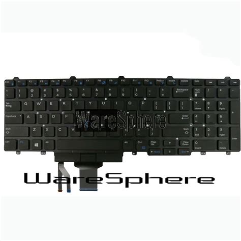 Keyboard for Dell Latitude 5580 No Backlit US