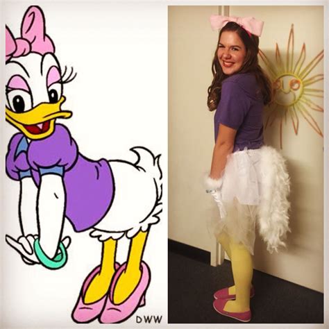 Daisy Duck Costume DIY