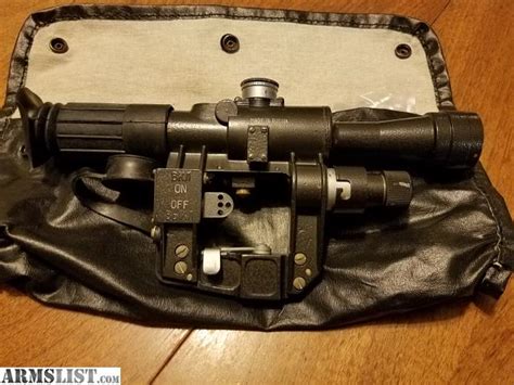 ARMSLIST - For Sale: PSO-1 scope with BGR reticle