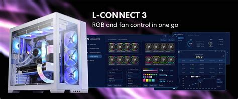 L-Connect3 - RGB e controle do ventilador de uma só vez