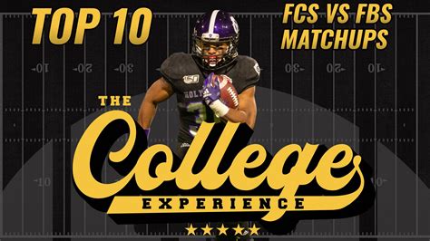 Top 10 FCS vs FBS Matchups of 2023 | The FCS College Football ...