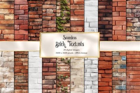 Brick Textures Graphic by Digital Curio · Creative Fabrica