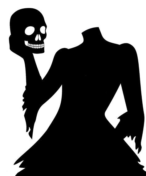 Gothic Manor Headless Woman Window Decal | zulily | Halloween silhouettes, Halloween stencils ...