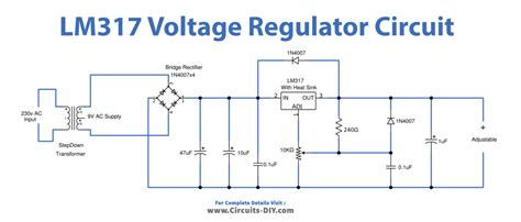 Lm317 Wiring Diagram - Circuit Diagram