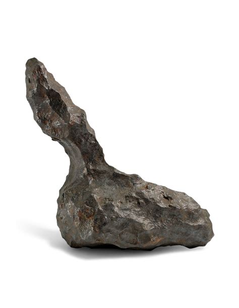 GIBEON METEORITE — NATURAL SCULPTURE FROM OUTER SPACE, Iron, fine octahedriteGibeon, Great Nama ...