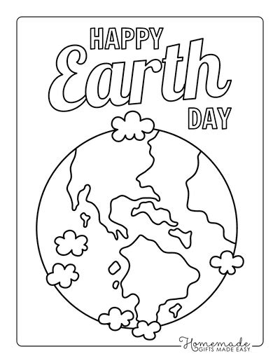 31 Free Earth Day Coloring Pages for Kids & Adults