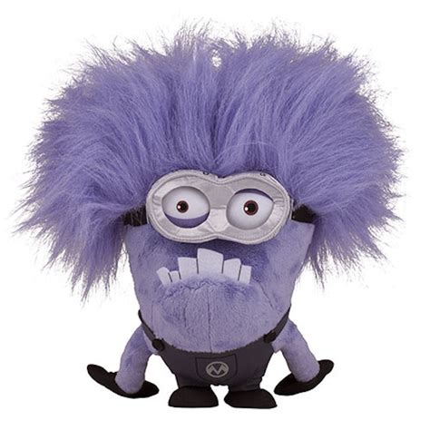 universal studios despicable me two eye purple minion plush new with t ...