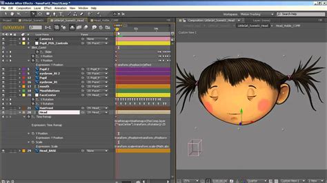 How To Animate a Simple 2D Character Head Rotation in Adobe After ...