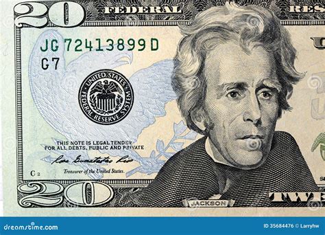 United States Currency Twenty Dollar Bill Royalty Free Stock Image - Image: 35684476