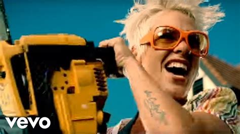 P!nk - So What (Official Video) - YouTube