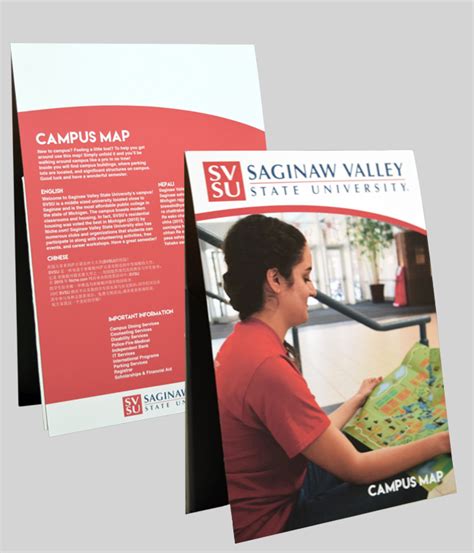 SVSU Campus Map — Emily Phillips Designs