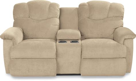La-Z-Boy Lancer 490515 Reclining Loveseat with Console and Cup Holders ...
