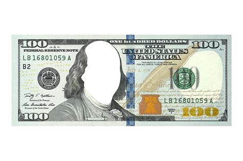 $100 dollar bill without face | Templates & Themes ~ Creative Market