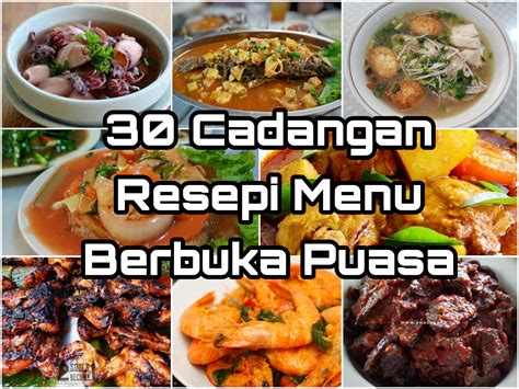 30 Resepi Menu Berbuka Puasa - Ana Suhana